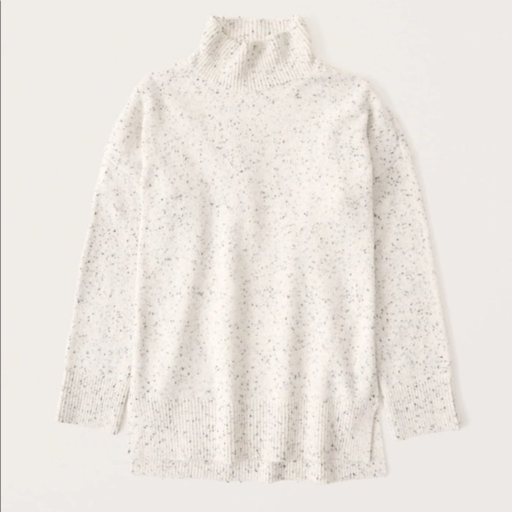 Abercrombie & Fitch Oversized Legging-Friendly Turtleneck Sweater